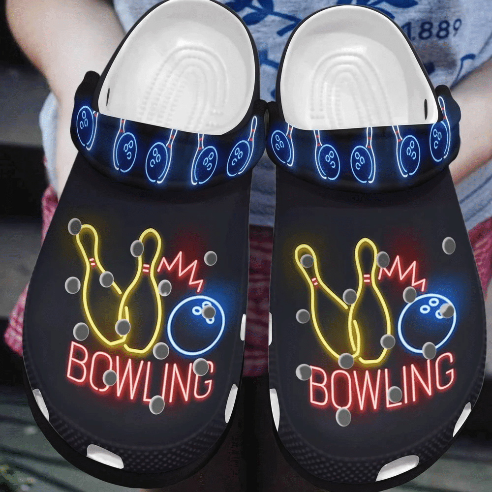 Amazing Neol Bowling Light Clogs Crocs Shoes 365crocs