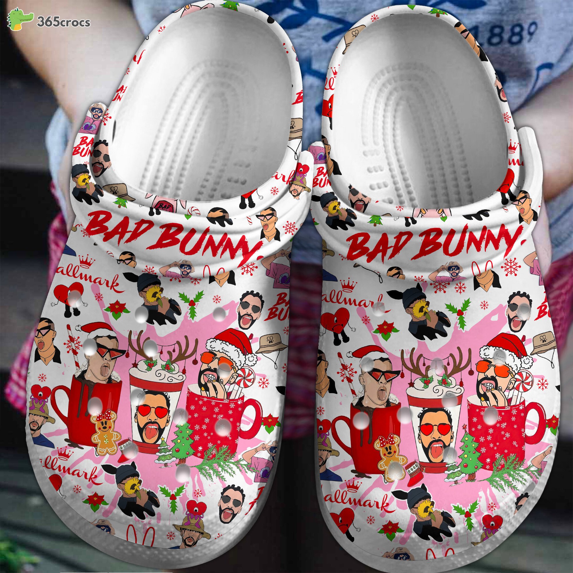 Bad Bunny Unique Music Inspired Comfortable Crocs Clogs Shoes