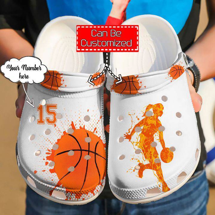 playing basketball in crocs