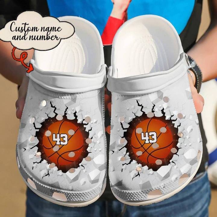 playing basketball in crocs