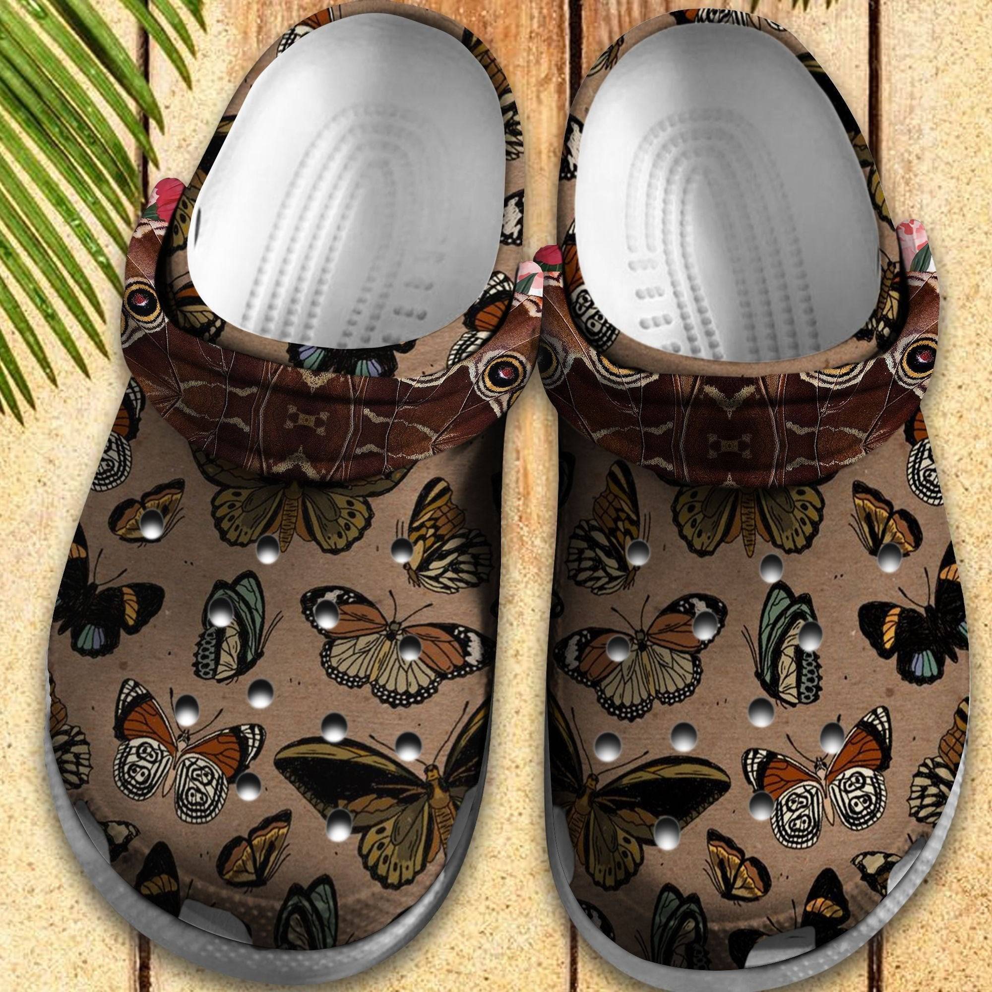 butterfly crocs amazon