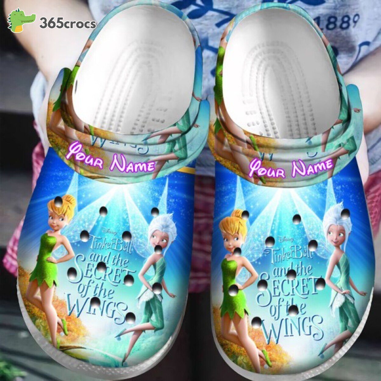 tinker bell crocs