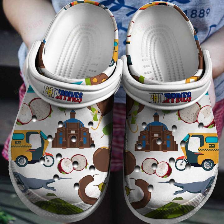Colorful Symbols Of Filipino Crocs Classic Clogs Shoes 365crocs