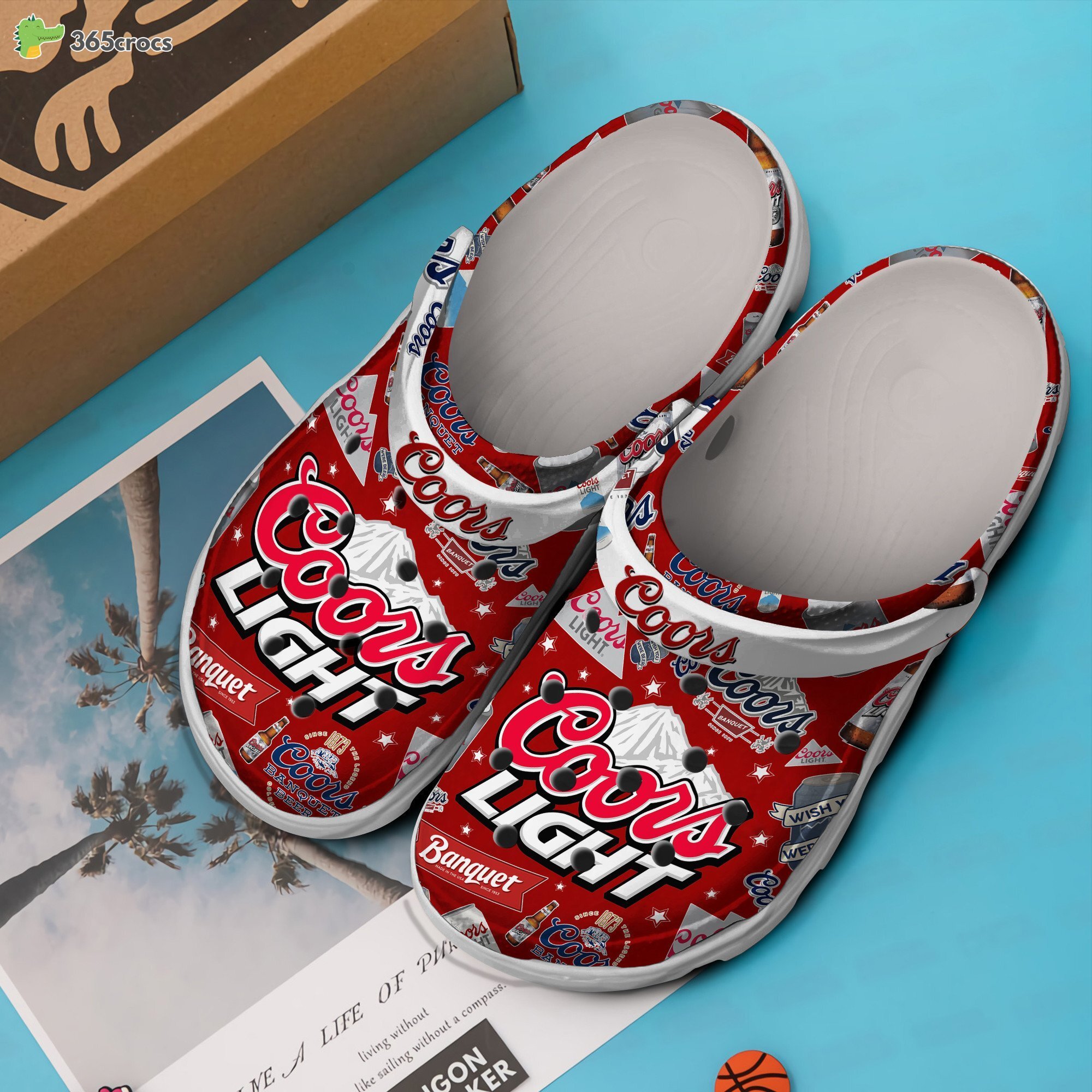 Coors Light Drink Crocs Clogs Shoes Comfortable 365crocs