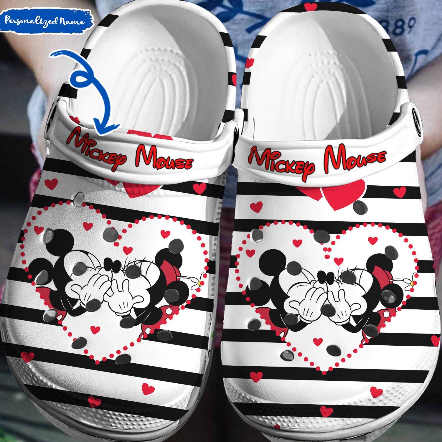 Design the Perfect Disney Shoe Personalized Mickey Minnie Crocs 3D