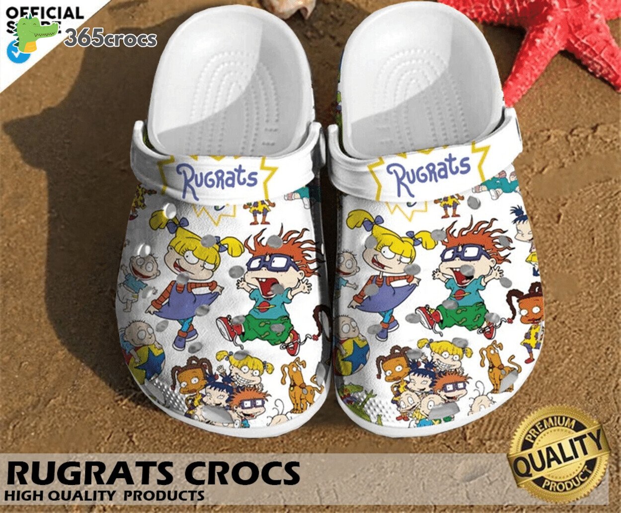 Dive into Childhood Nostalgia Rugrats Inspired Comfortable Clog Shoes