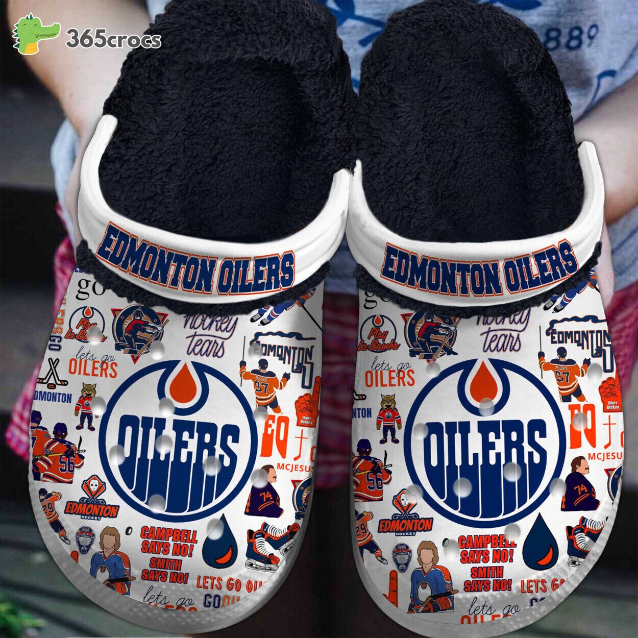 Edmonton Oilers Crocs 365crocs