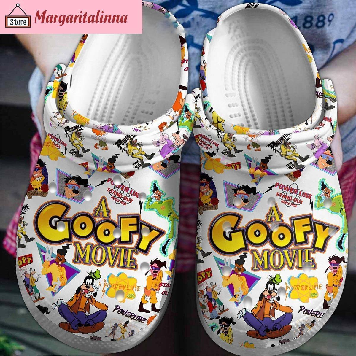 Goofy Disney Summer Sandals Disneyland Men Women Footwear Design 365crocs