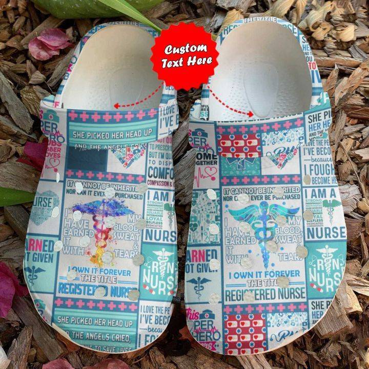 Nurse Nurse Registered Nurses Clog Crocs Shoes For Men And Women