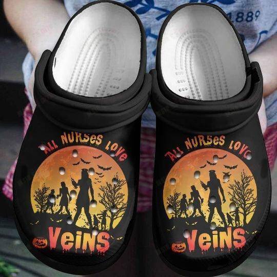 Nurses Love Crocs Classic Clogs Shoes 365crocs
