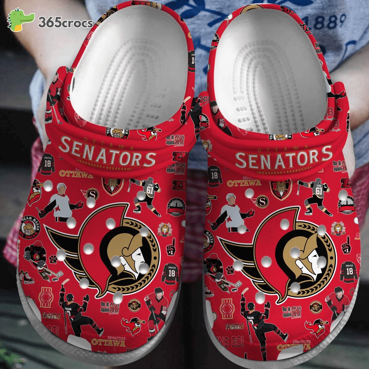 Ottawa Senators Crocs 365crocs