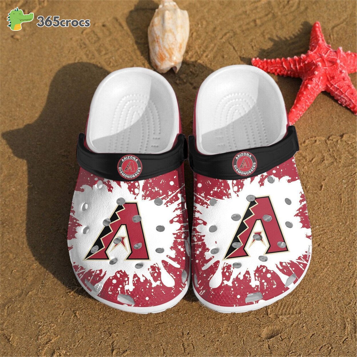 Personalized Arizona Diamondbacks Football Team Crocs Clog Custom Name