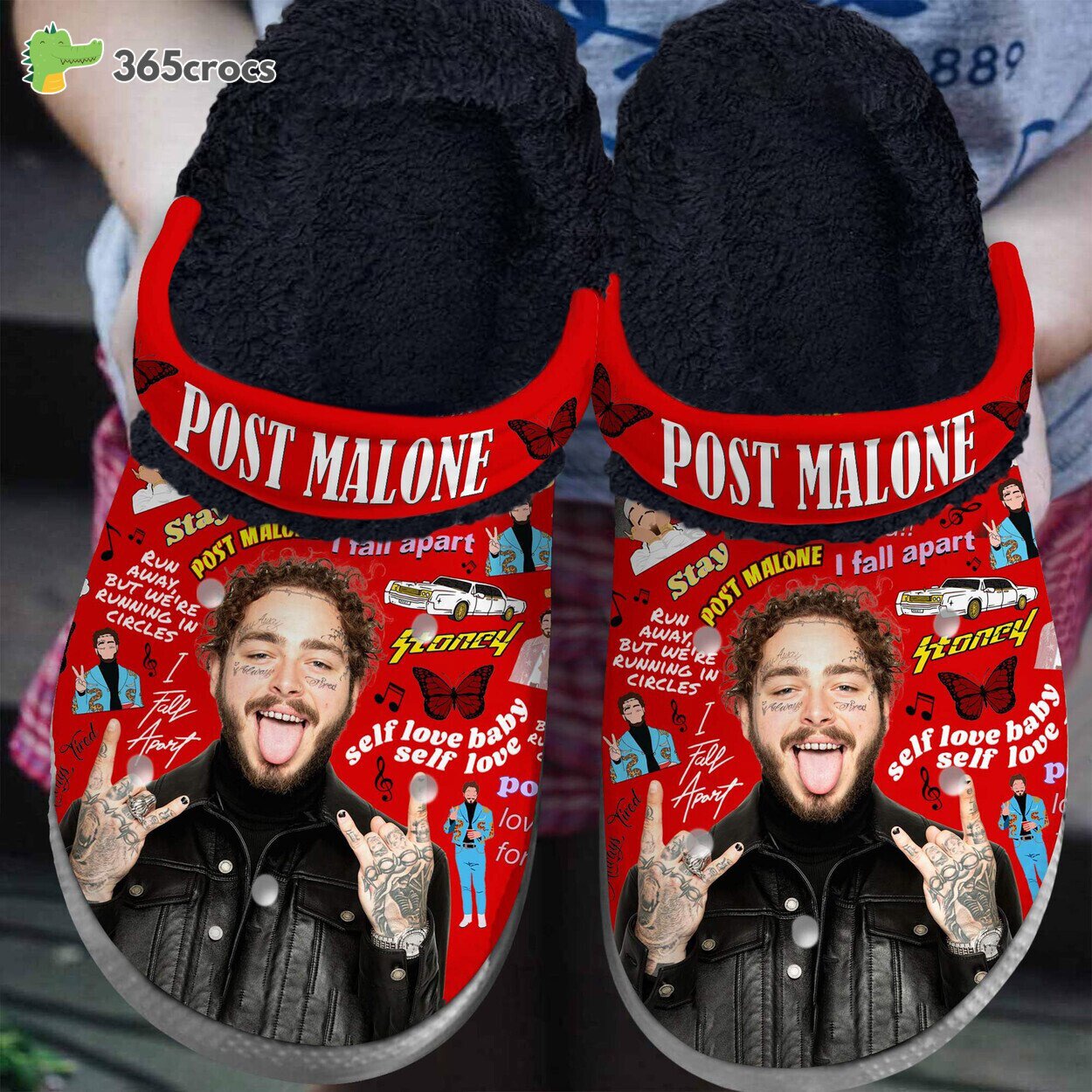 croc post malone pink