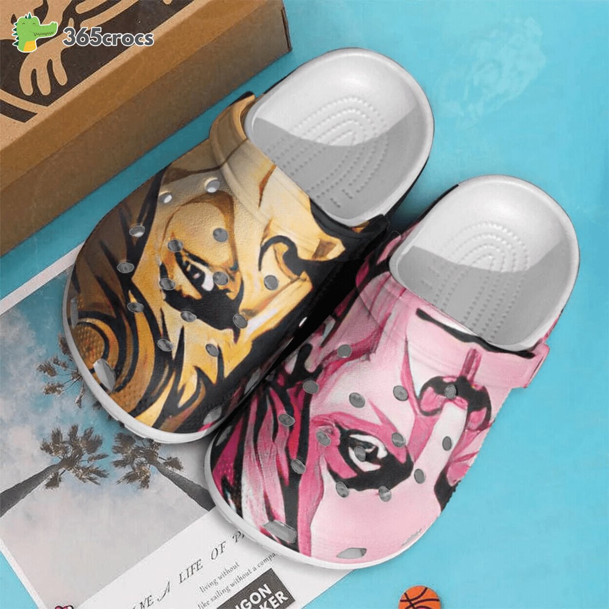 The Rollings Stones Band Comfortable Crocs Clogs Footwear Iconic Design