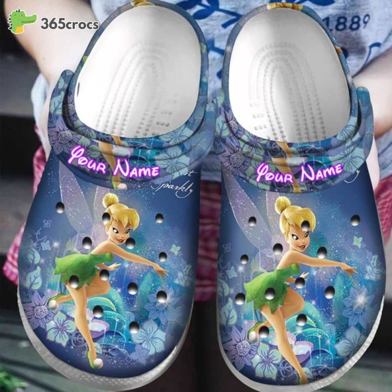 tinker bell crocs
