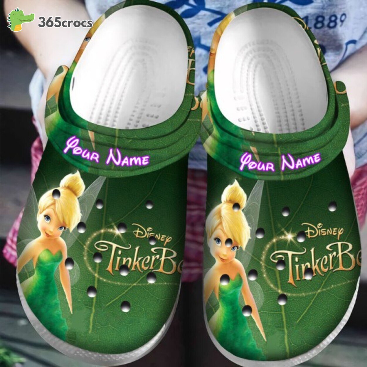 tinker bell crocs